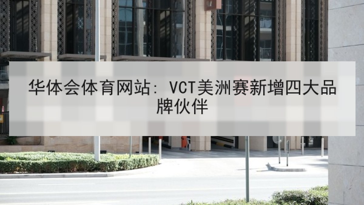 华体会体育网站: VCT美洲赛新增四大品牌伙伴